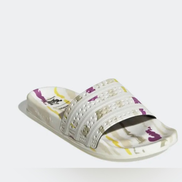 adidas Originals ADILETTE THEBE MAGUGU SLIDES US 8 (Women's) - Picture 1 of 10